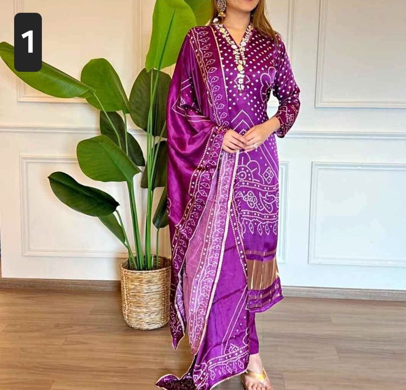 Chinnon Silk suit set