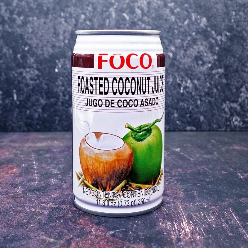 foco roasted coconut juice