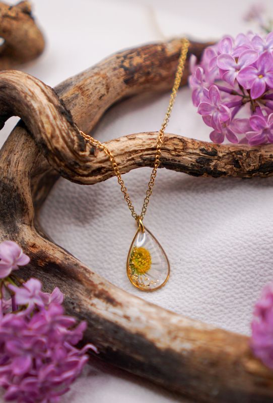 Kette Gänseblümchen- Tropf