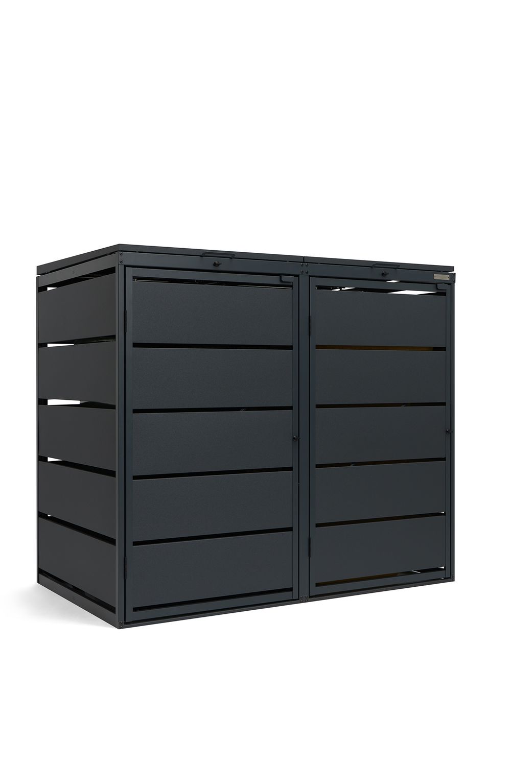 Zabudowa kosza 120L - 2 moduły - RAL 7016