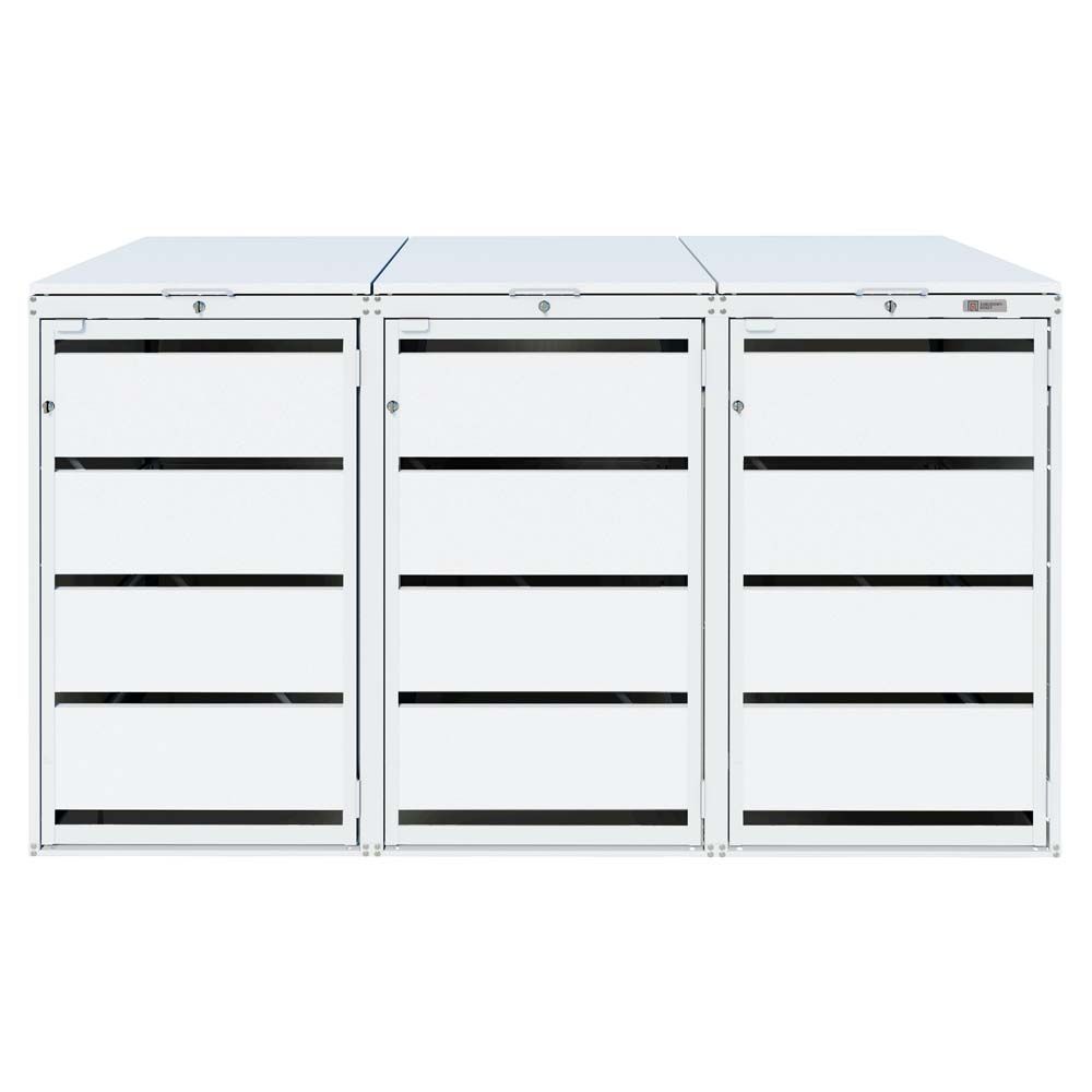 Zabudowa kosza 120L - 3 moduły - RAL 7035