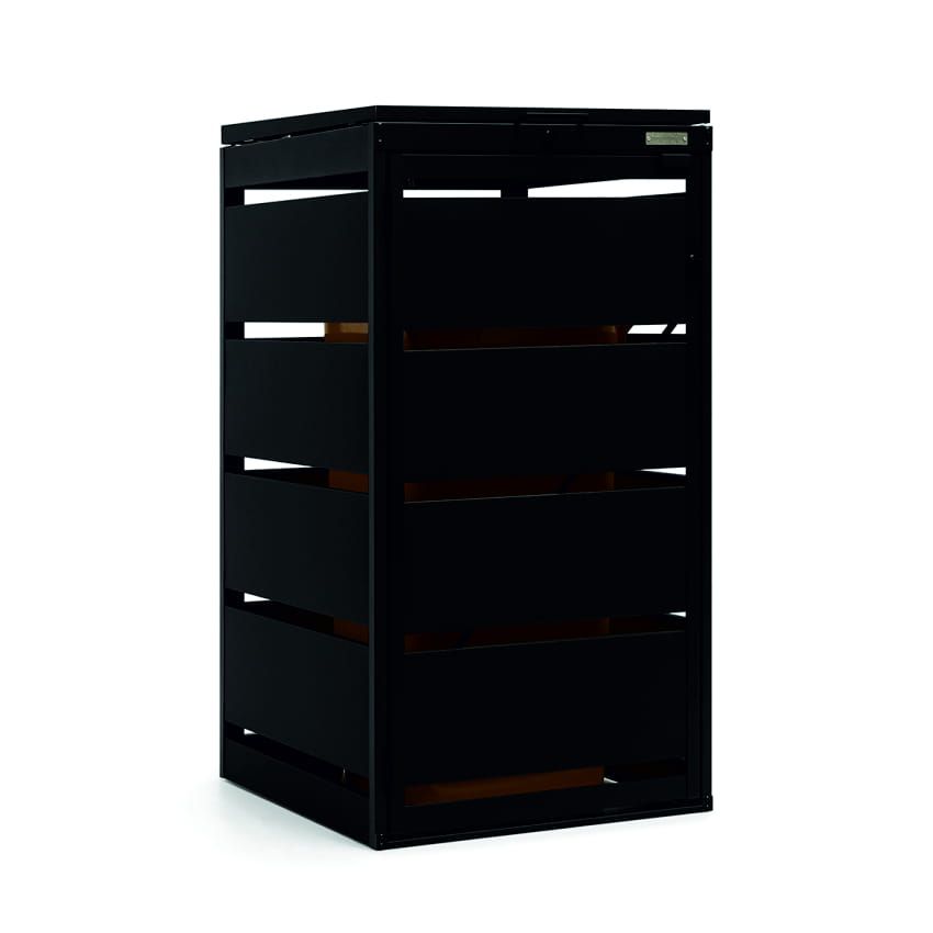 Zabudowa kosza 240L - 1 moduł - RAL 9005
