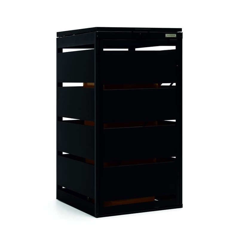 Zabudowa kosza 240L - 1 moduł - RAL 9005