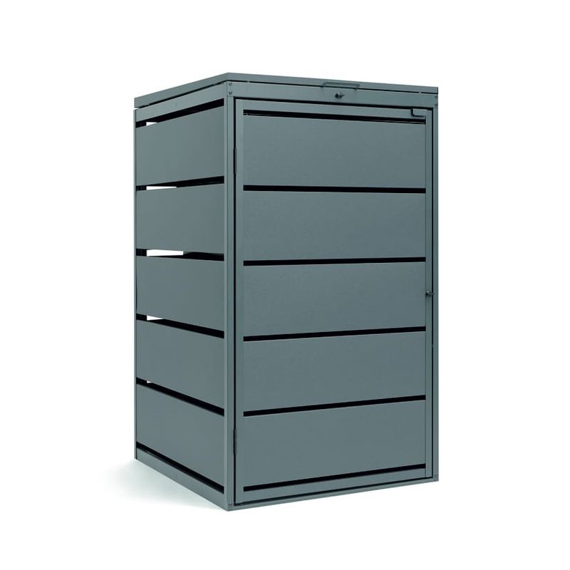 Zabudowa kosza 240L - 1 moduł - RAL 9006