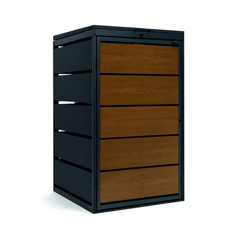 Zabudowa kosza 240L - 1 moduł - RAL 8003