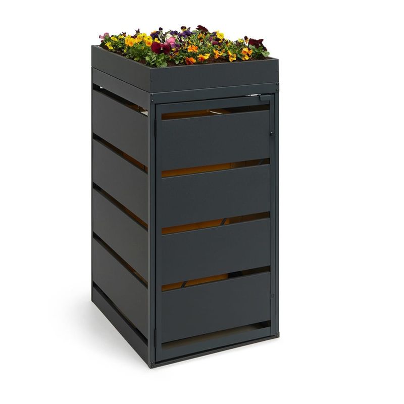 Zabudowa kosza AGRO 120L - 1 moduł - RAL 7016