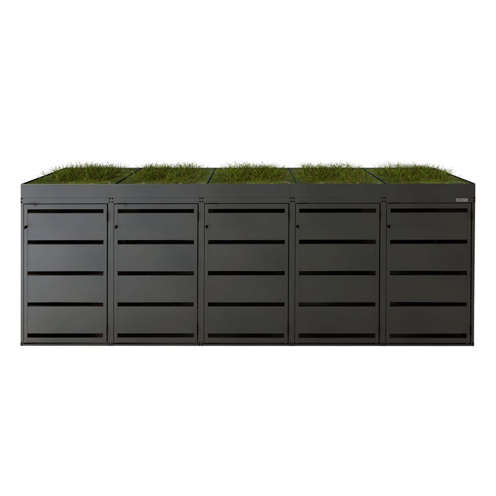 Zabudowa kosza AGRO 120L - 5 modułów - RAL 7016