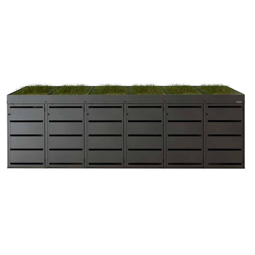 Zabudowa kosza AGRO 120L - 6 modułów - RAL 7016