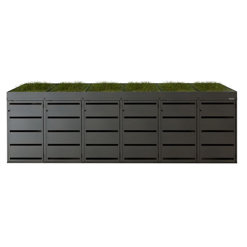 Zabudowa kosza AGRO 120L - 6 modułów - RAL 7016