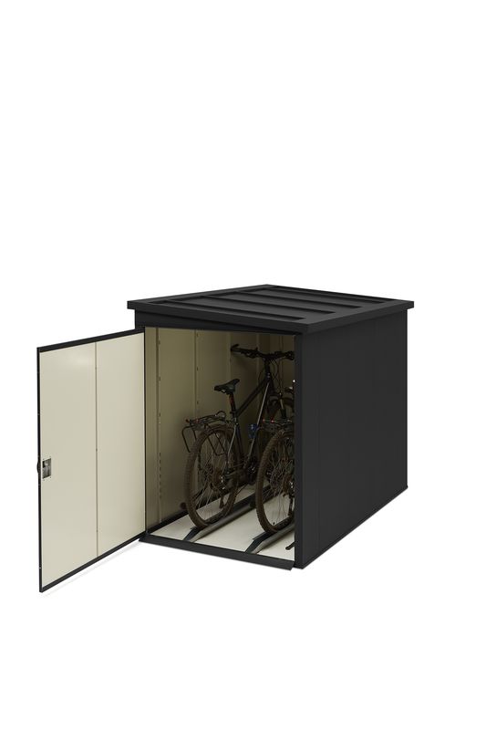 Schowek na rowery - RAL 9005