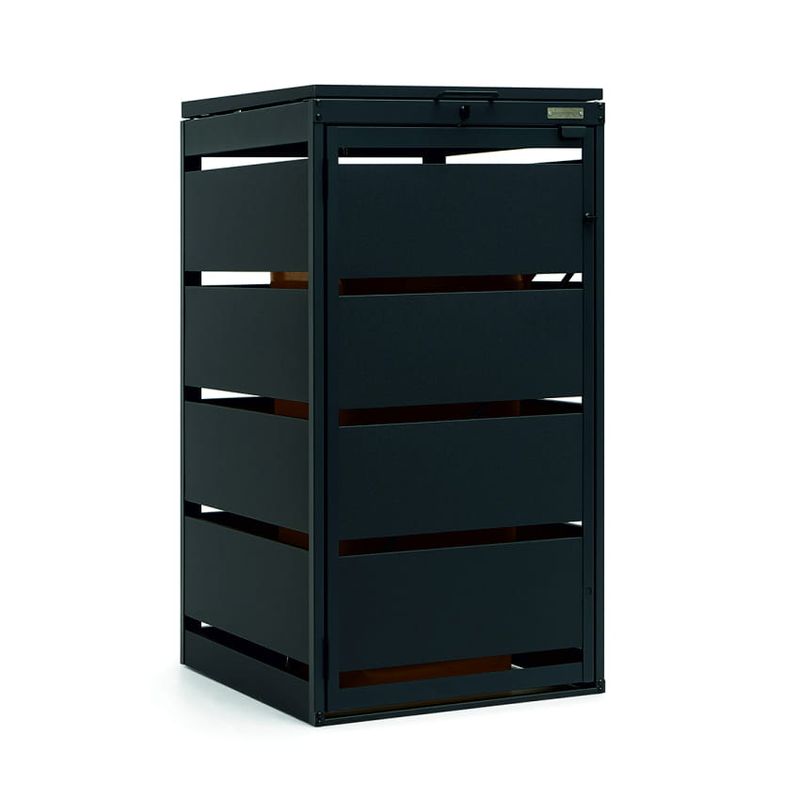 Zabudowa kosza 120L - 1 moduł - RAL 7016