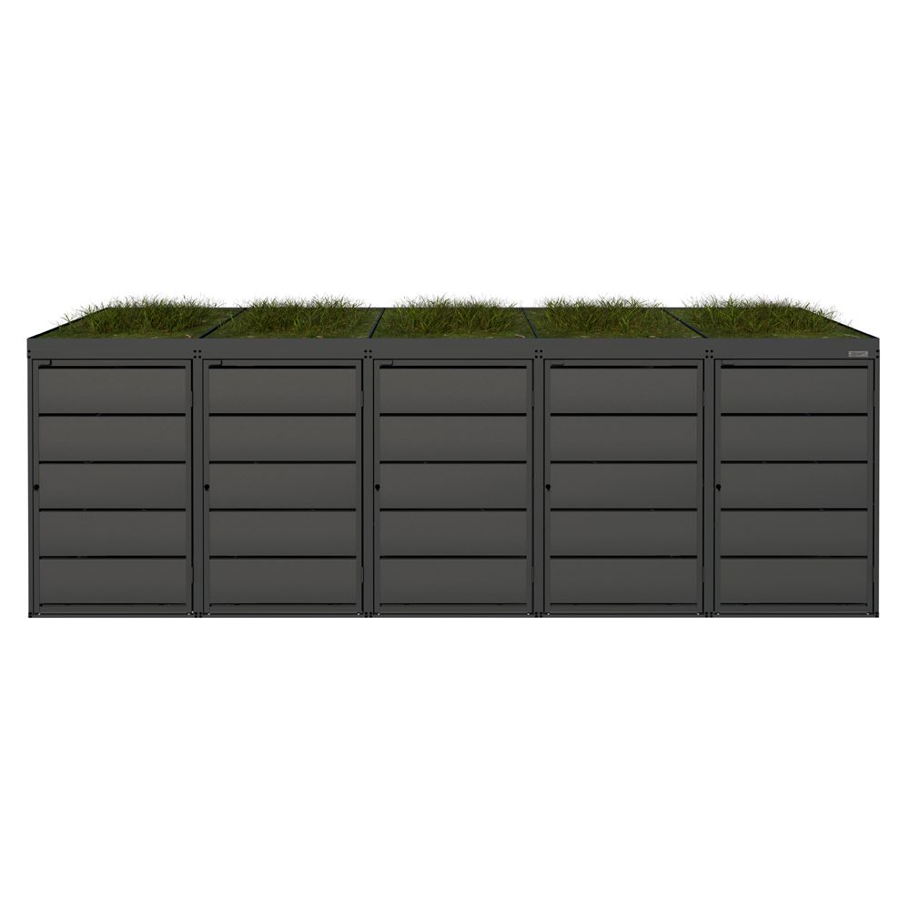 Zabudowa kosza AGRO 240L - 6 modułów - RAL 7016