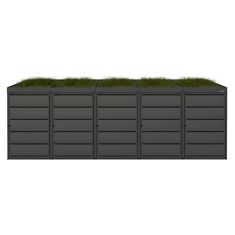 Zabudowa kosza AGRO 240L - 6 modułów - RAL 7016
