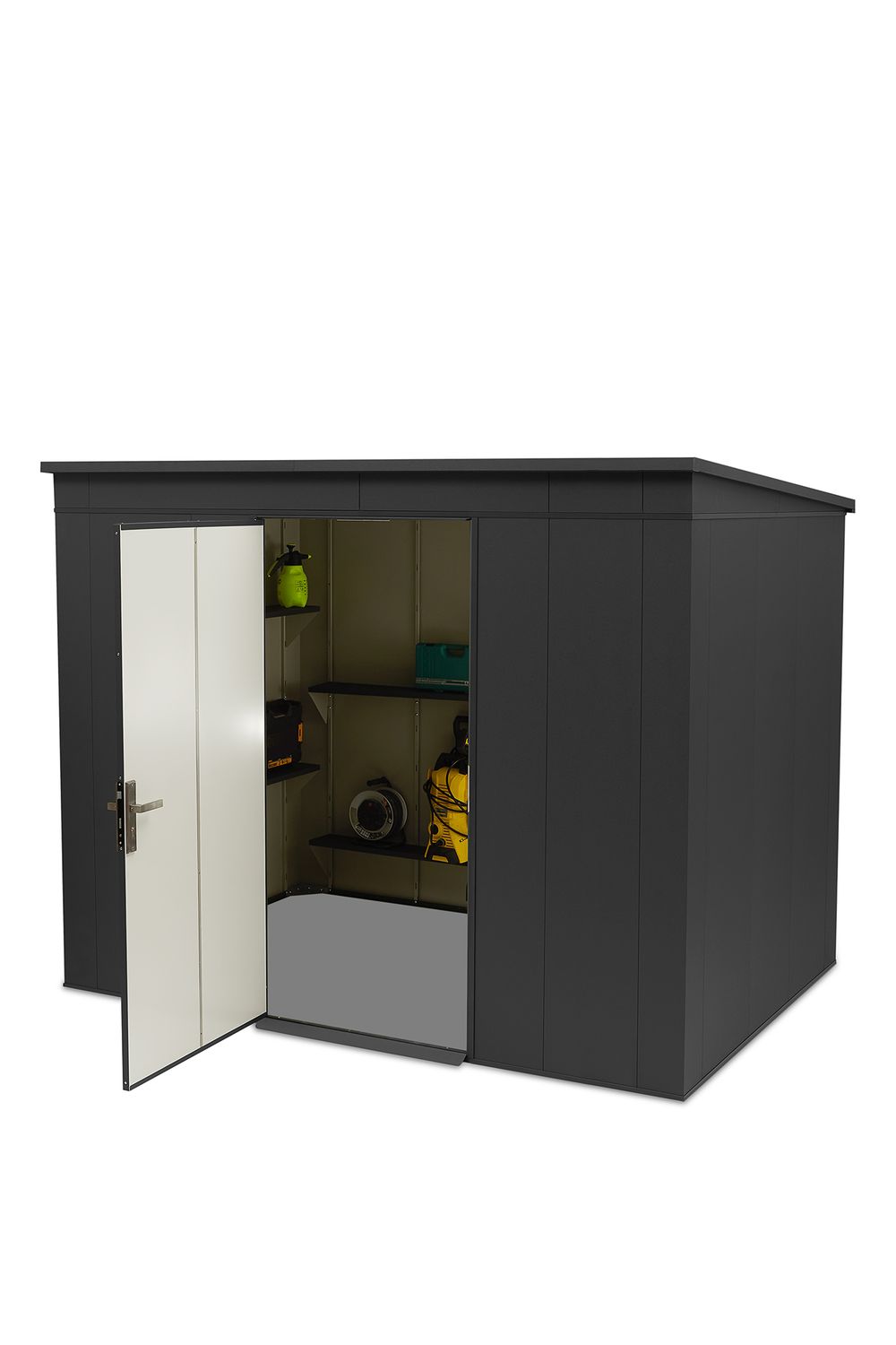 Domek ogrodowy - RAL 7016