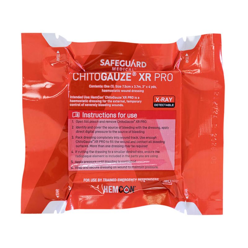 Opatrunek hemostatyczny ChitoGauze® XR Pro HemCon