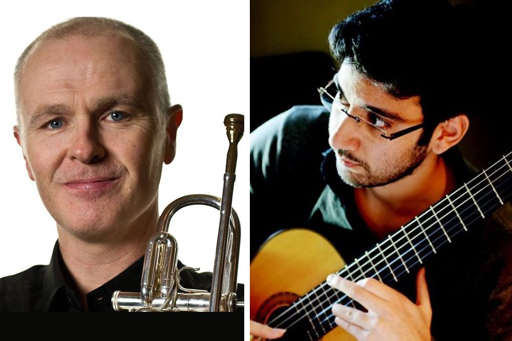 SASHA SAVALONI AND MARK O’KEEFE Classical guitar and trumpet - Saturday 16 November 2024