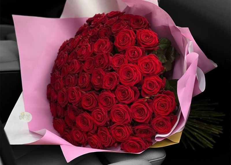 Ruby – klassischer Rosenstrauß in Rot Ruby – klassischer Rosenstrauß in Rot