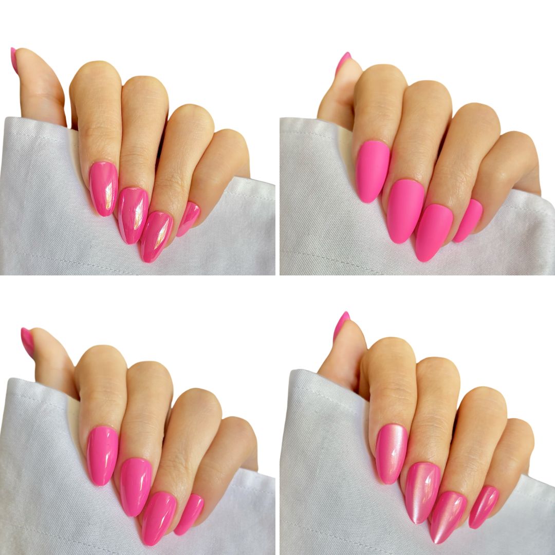 Prism Bubblegum Pink Almond