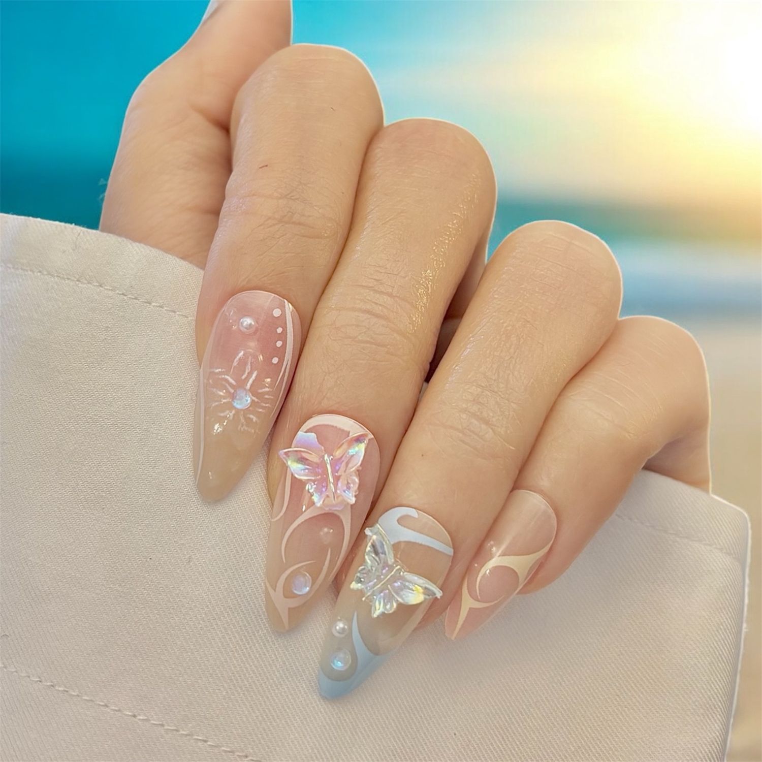 Crystal Butterfly Waves