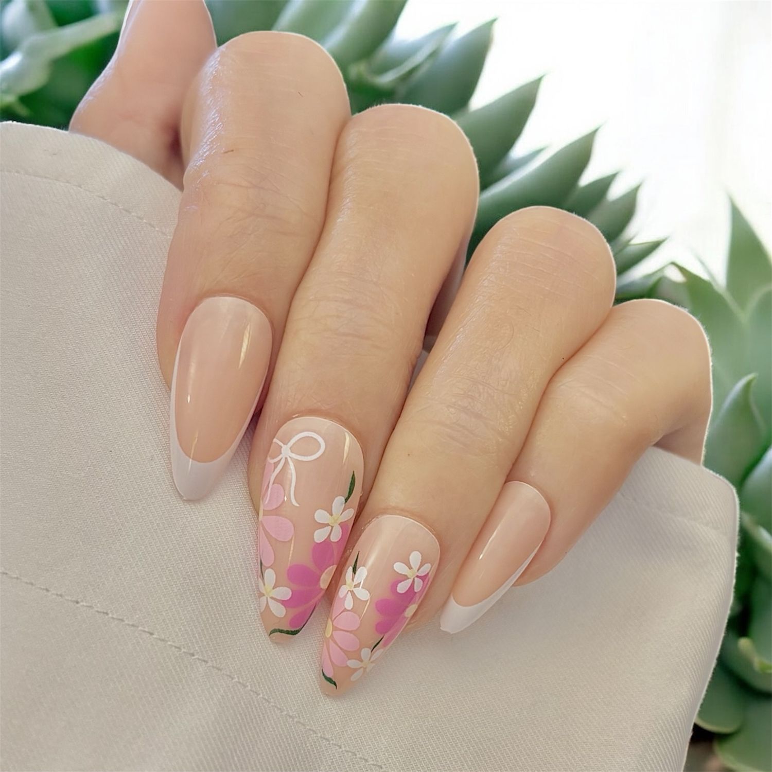 Blushing Petal Meadow