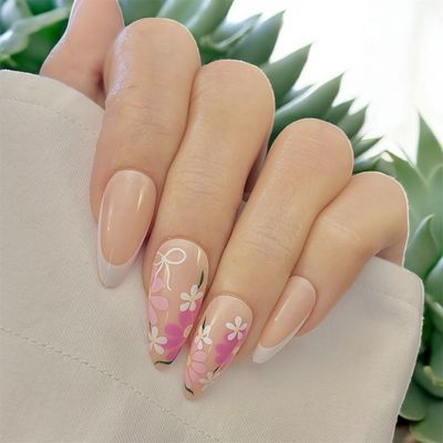 Blushing Petal Meadow