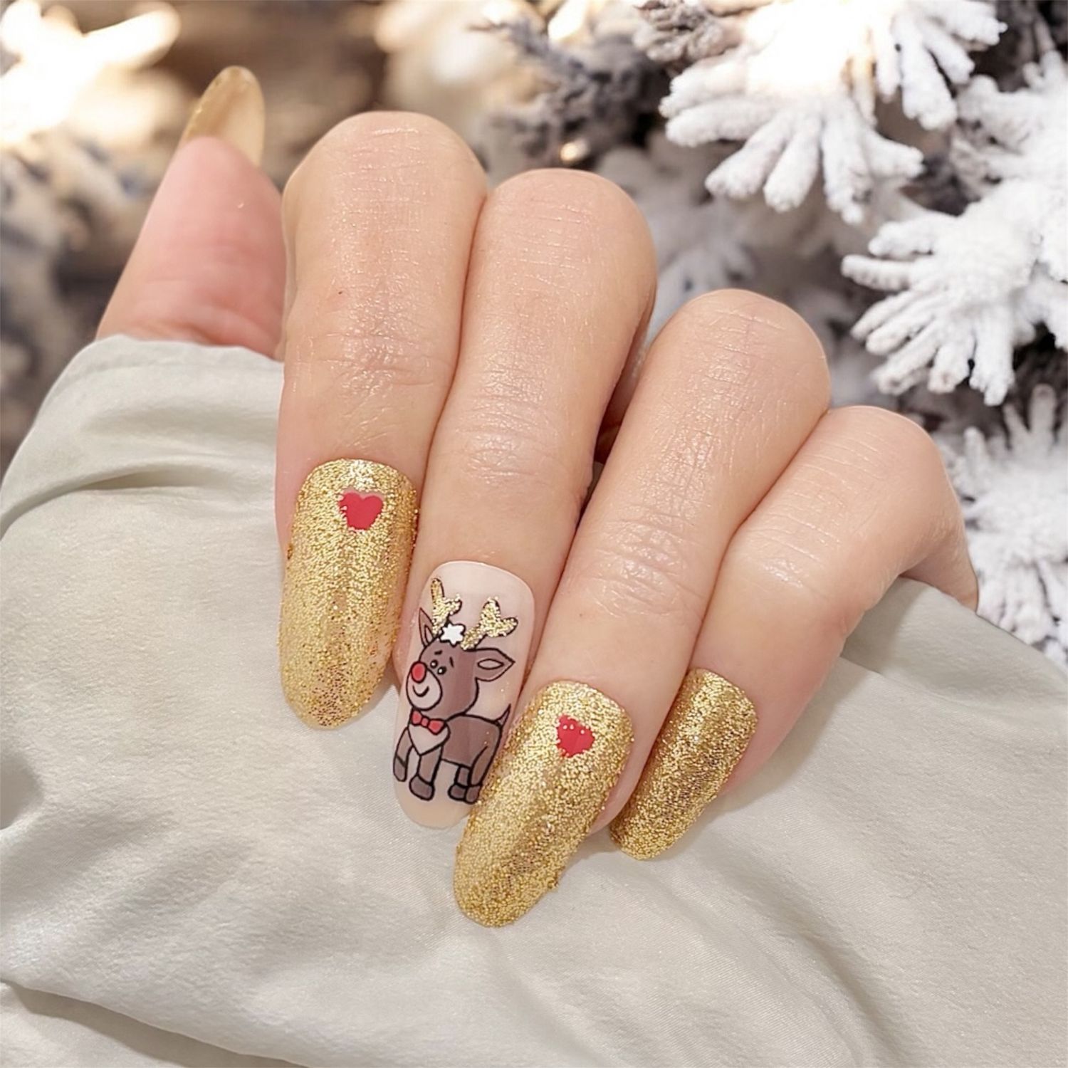 Golden Reindeer Cheer