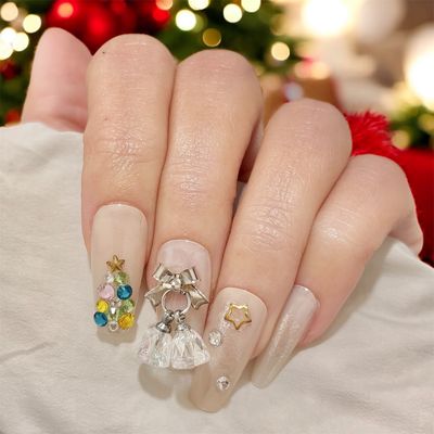 Crystal Christmas Charm