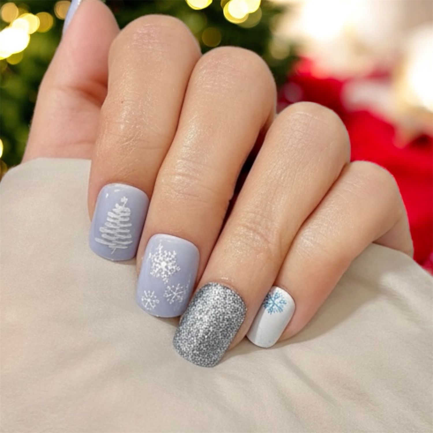 Frosted Baby Blue Dreams