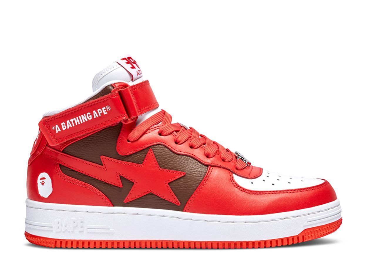 BAPESTA MID #2 &quot;RED&quot;