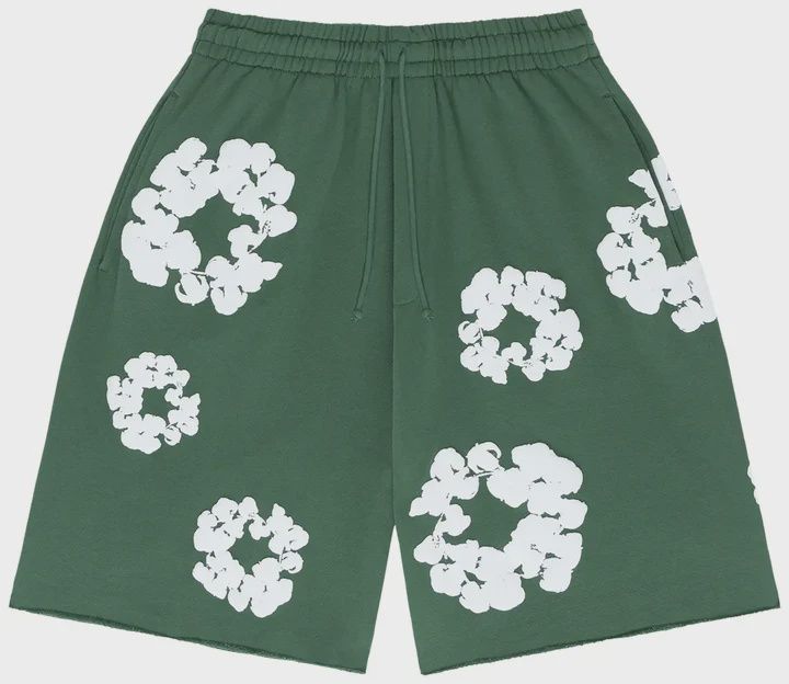 DENIM TEARS SHORTS &quot;GREEN&quot;