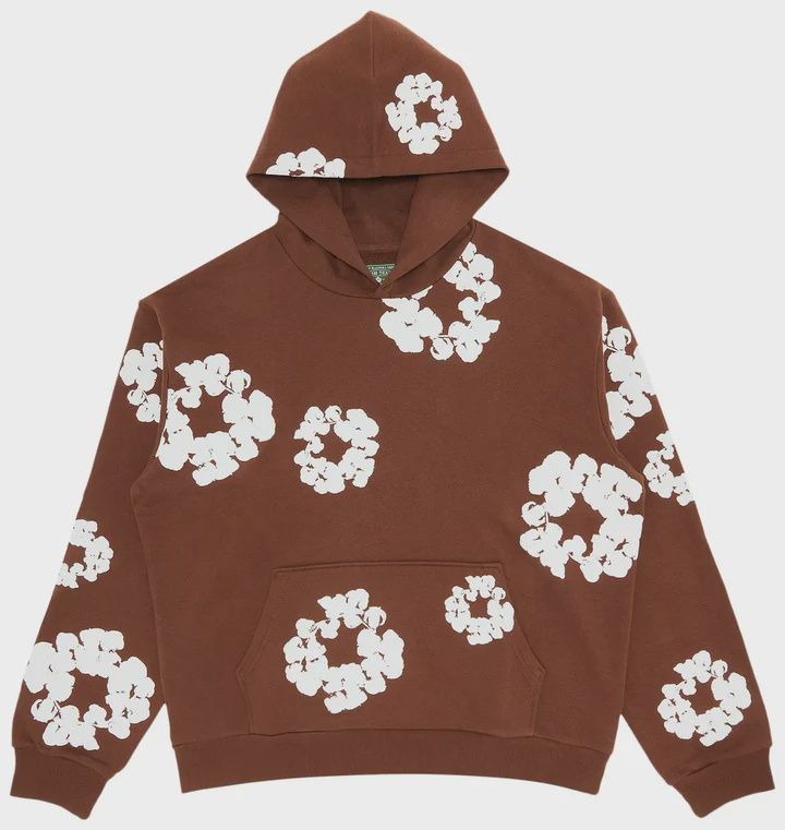 DENIM TEARS HOODIE &quot;BROWN&quot;