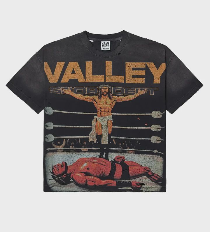 VALE FOREVER JESUS HARDY TEE BLACK