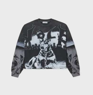 VALE DOG MONOCHROME L/S TEE