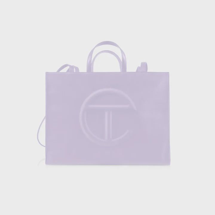TELFAR LAVENDER LARGE BAG