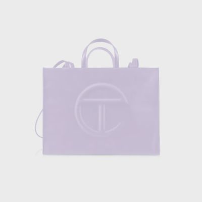 TELFAR LAVENDER LARGE BAG