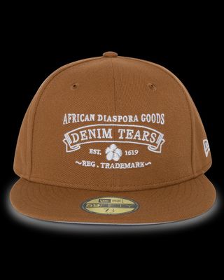 DENIM TEARS X NEW ERA HAT ADG &quot;BROWN