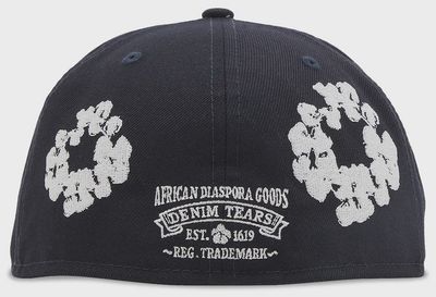 DENIM TEARS X NEW ERA HAT "NAVY"