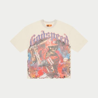 GODSPEED GREY WASH GRAND SLAM TEE