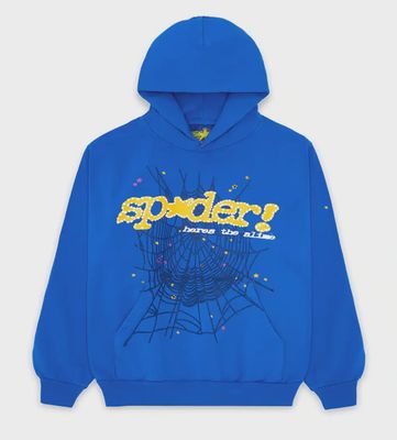 SP5DER HOODIE &quot;TC Blue&quot;