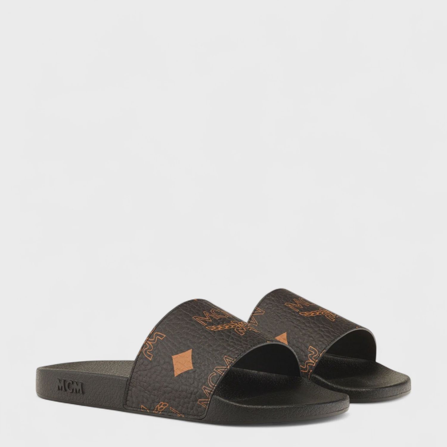 MCM COL MAXI MONOGRAMMED VST SLIDE