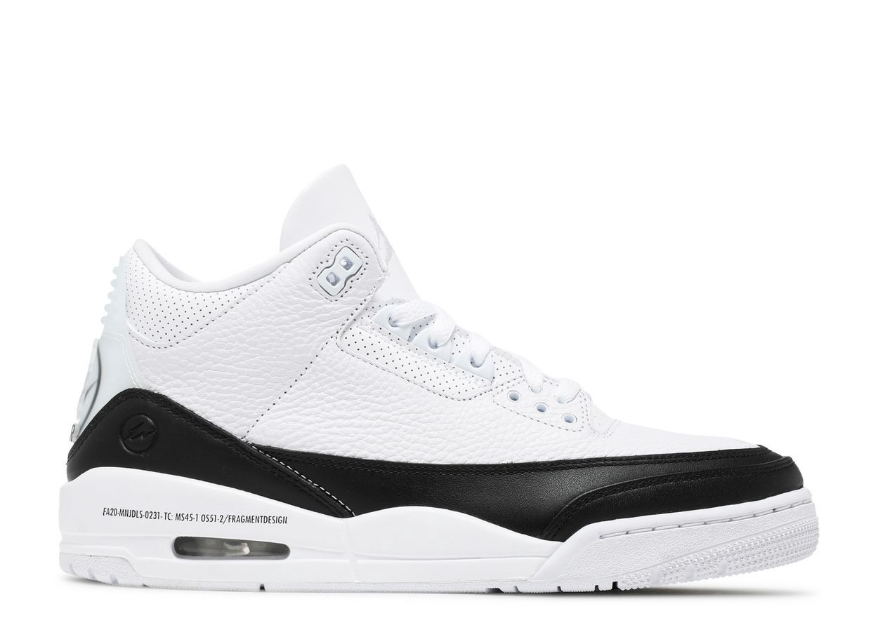 JORDAN 3 X FRAGMENT DESIGN &quot;WHITE&quot;