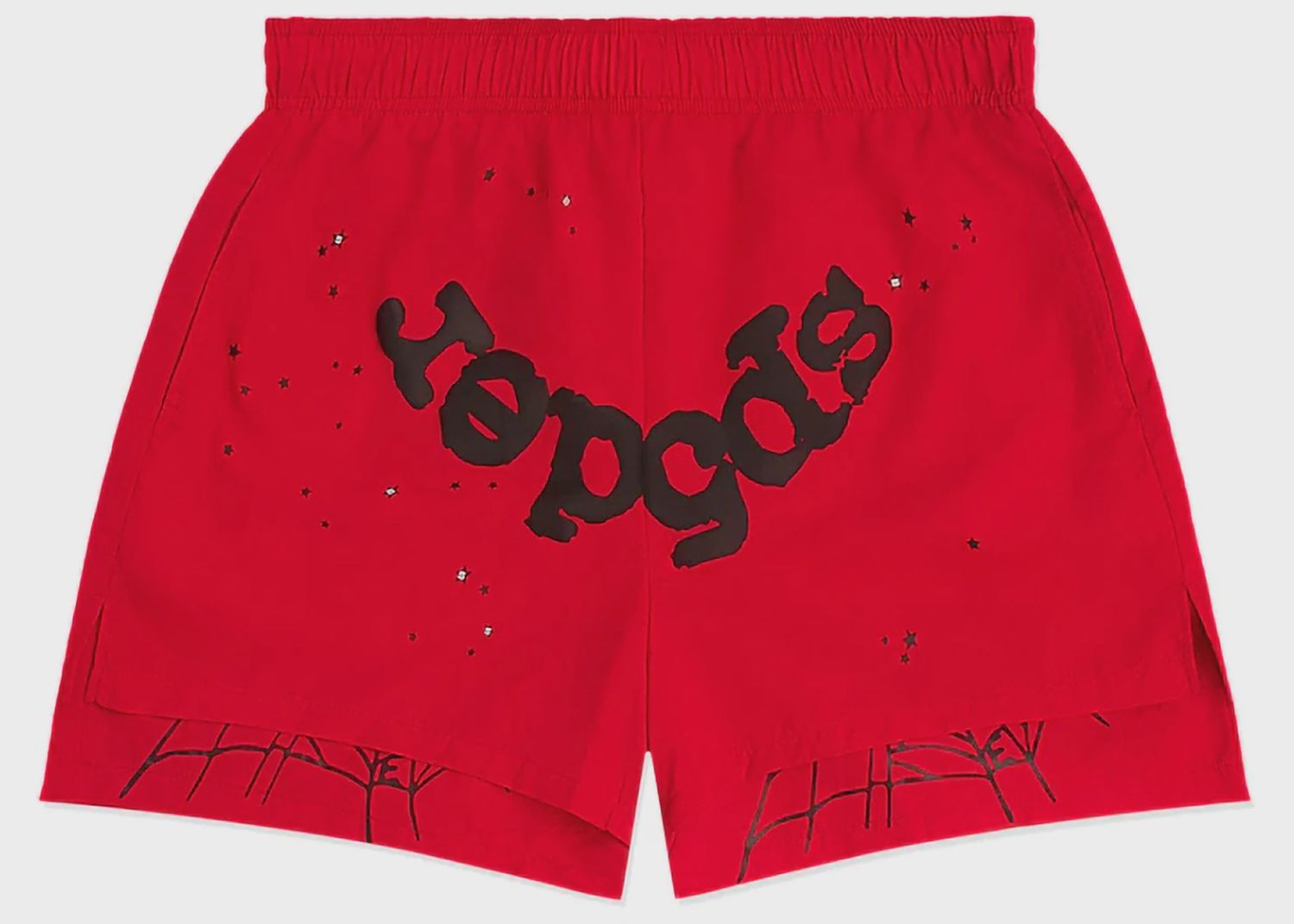 SP5DER OG WEB DOUBLE LAYER SHORT RED