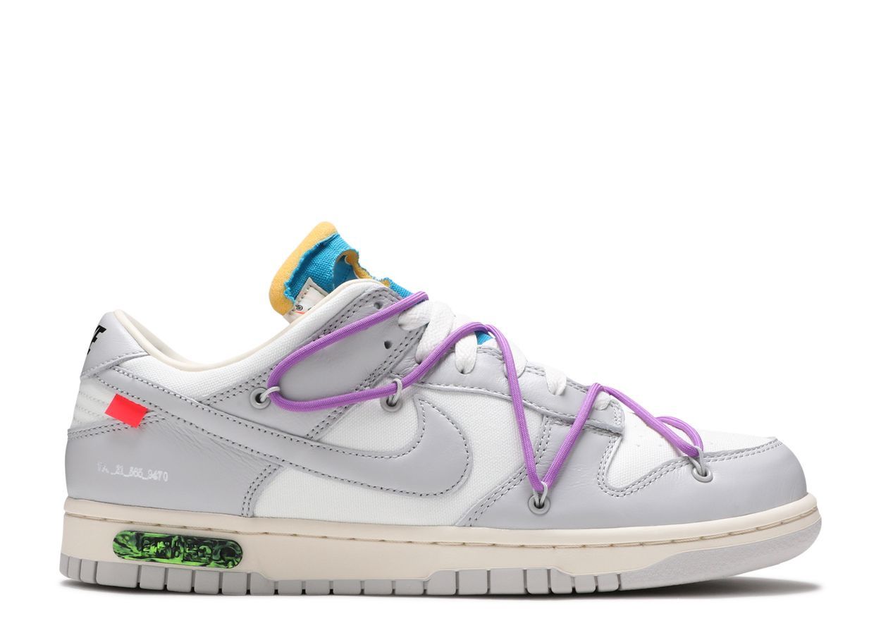 NIKE DUNK LOW X OFF WHITE &quot;LOT 47 OF 50&quot;