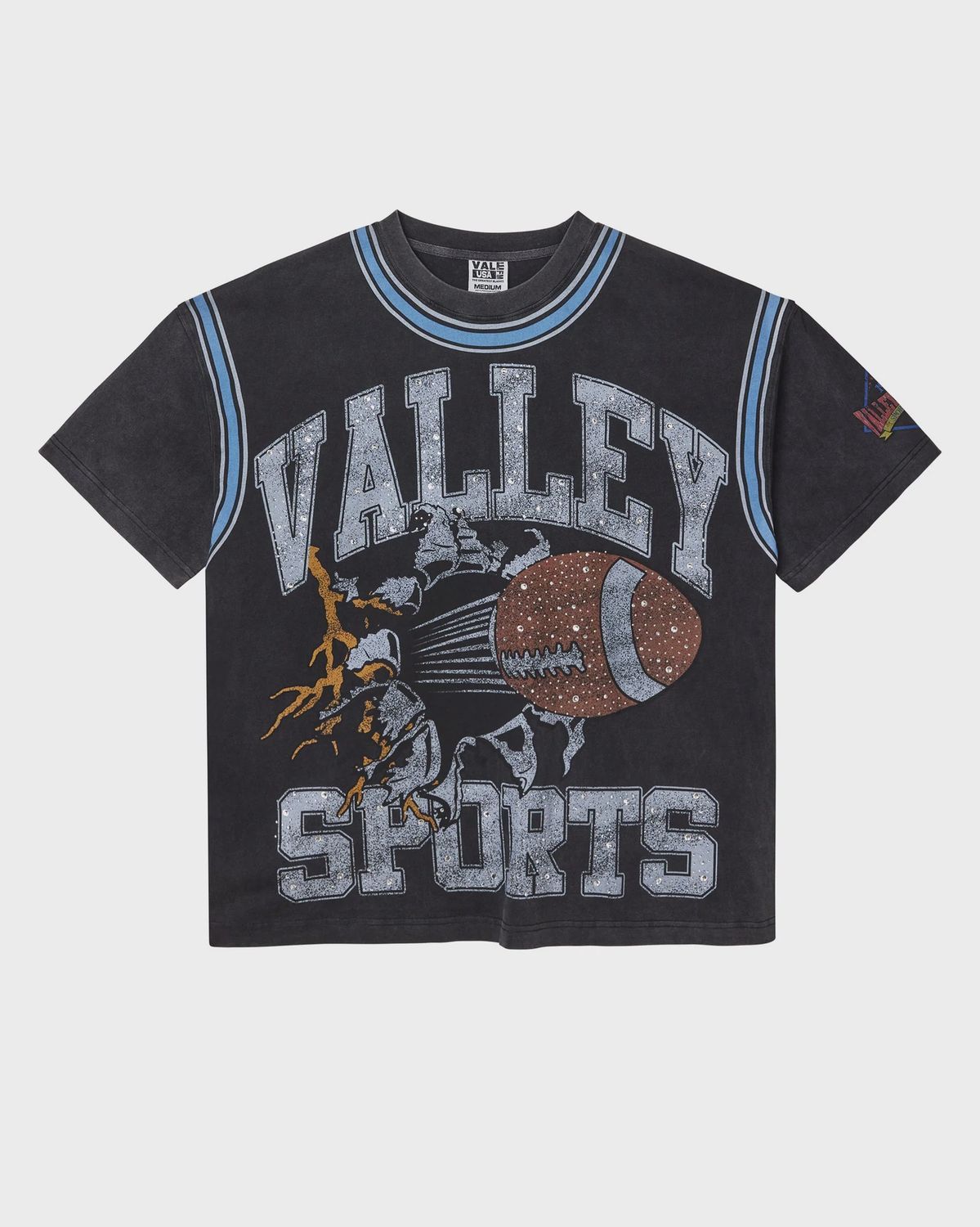 VALE CLASSIC BLACK BLING TEE