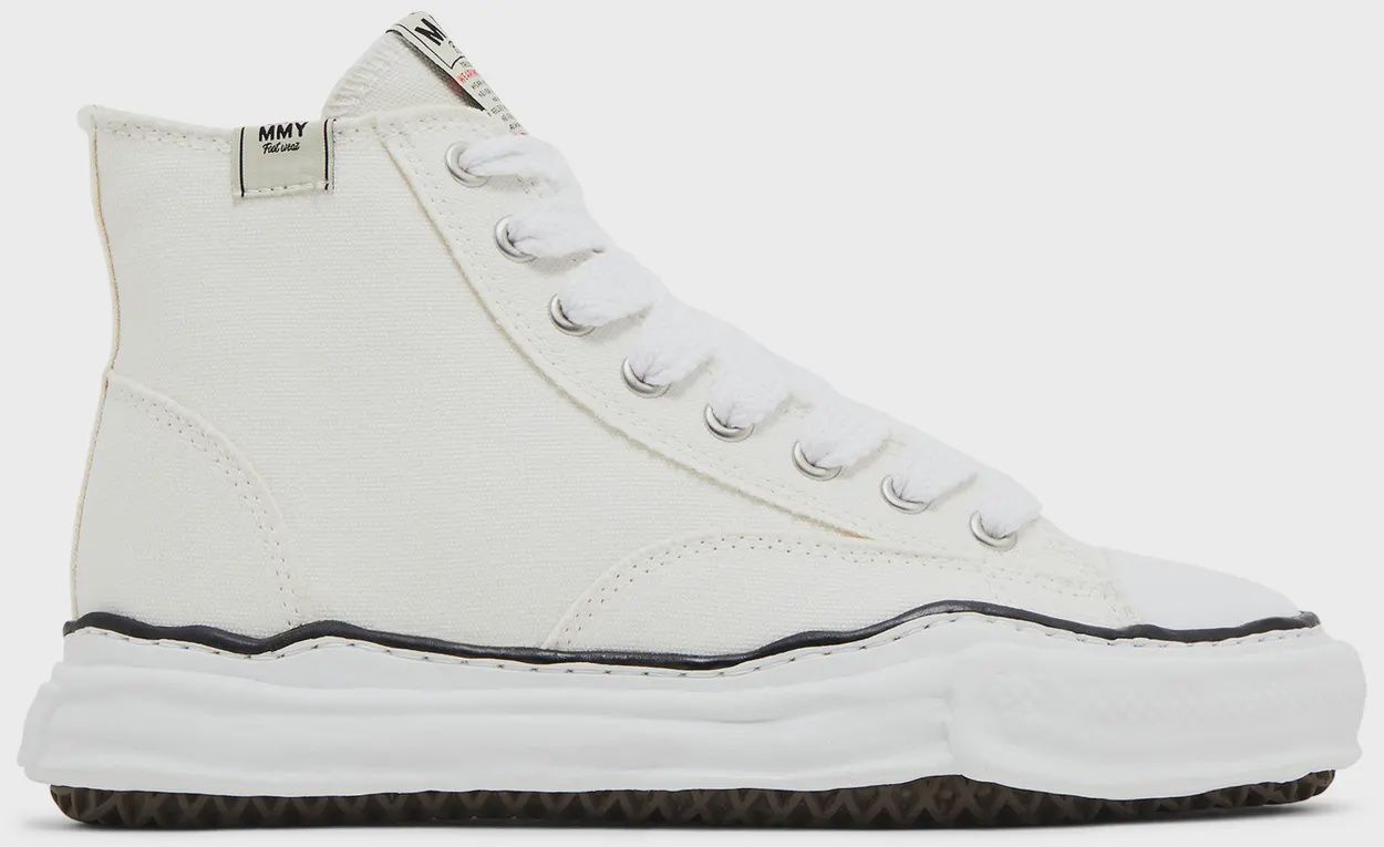 MAISON MIHARA YASUHIRO PETERSON CANVAS HIGH &quot;WHITE&quot;