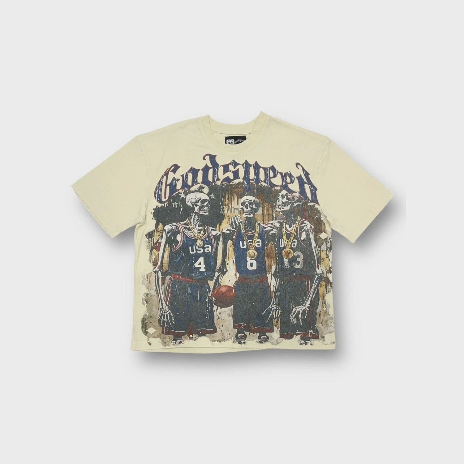 GODSPEED DREAM TEAM USA BIEGE TEE