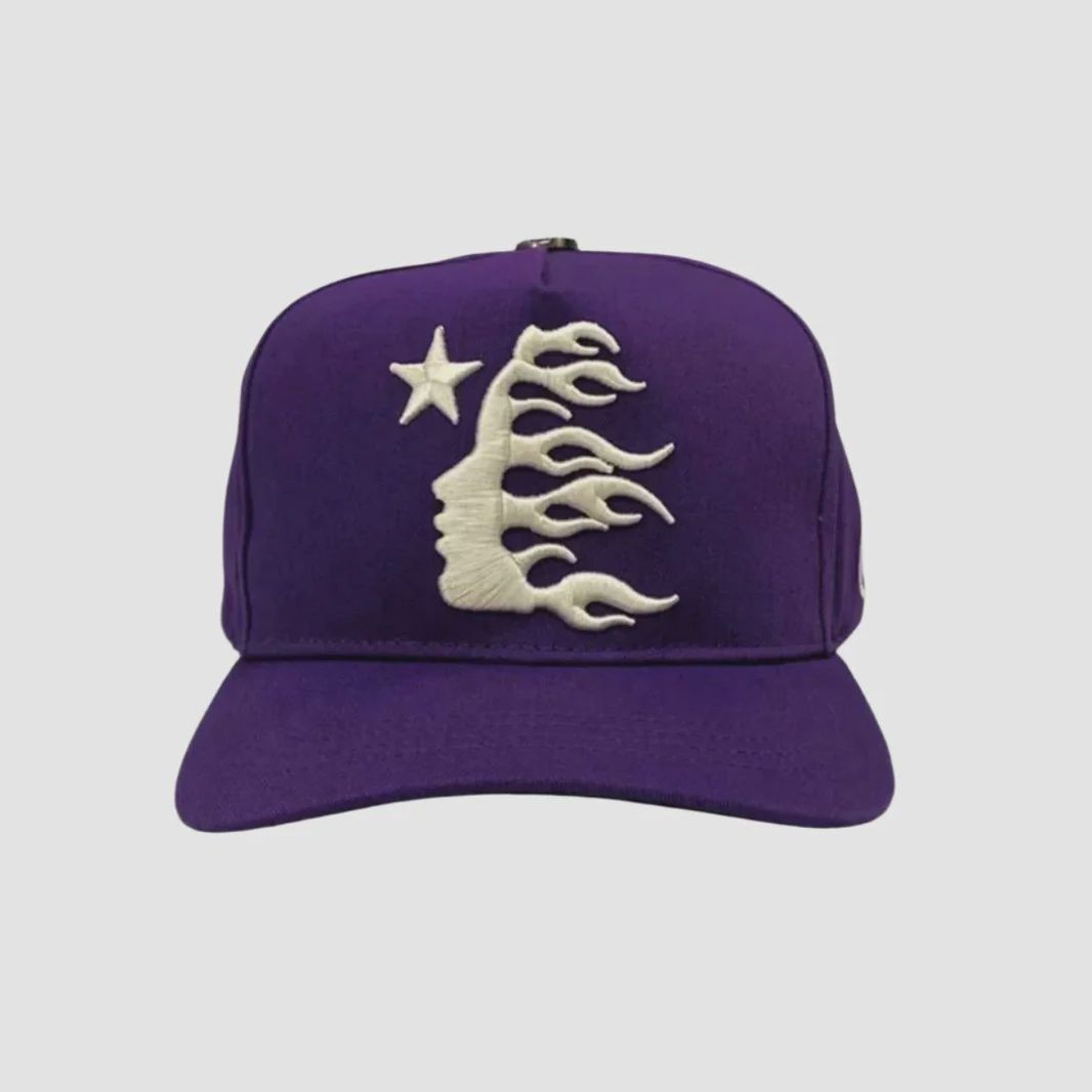 HELLSTAR BIG LOGO SNAPBACK HAT “PURPLE”