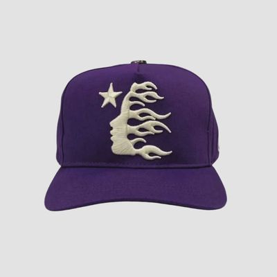 HELLSTAR BIG LOGO SNAPBACK HAT “PURPLE”