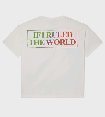 VALE FOREVER POETRY TEE WHITE