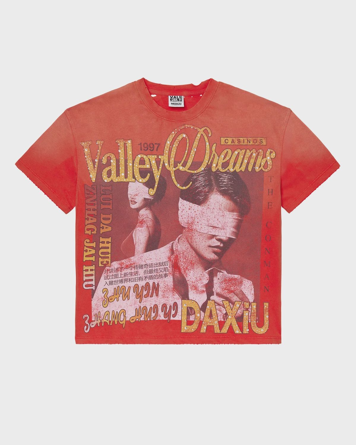 VALE FOREVER CASINO BLING RED TEE